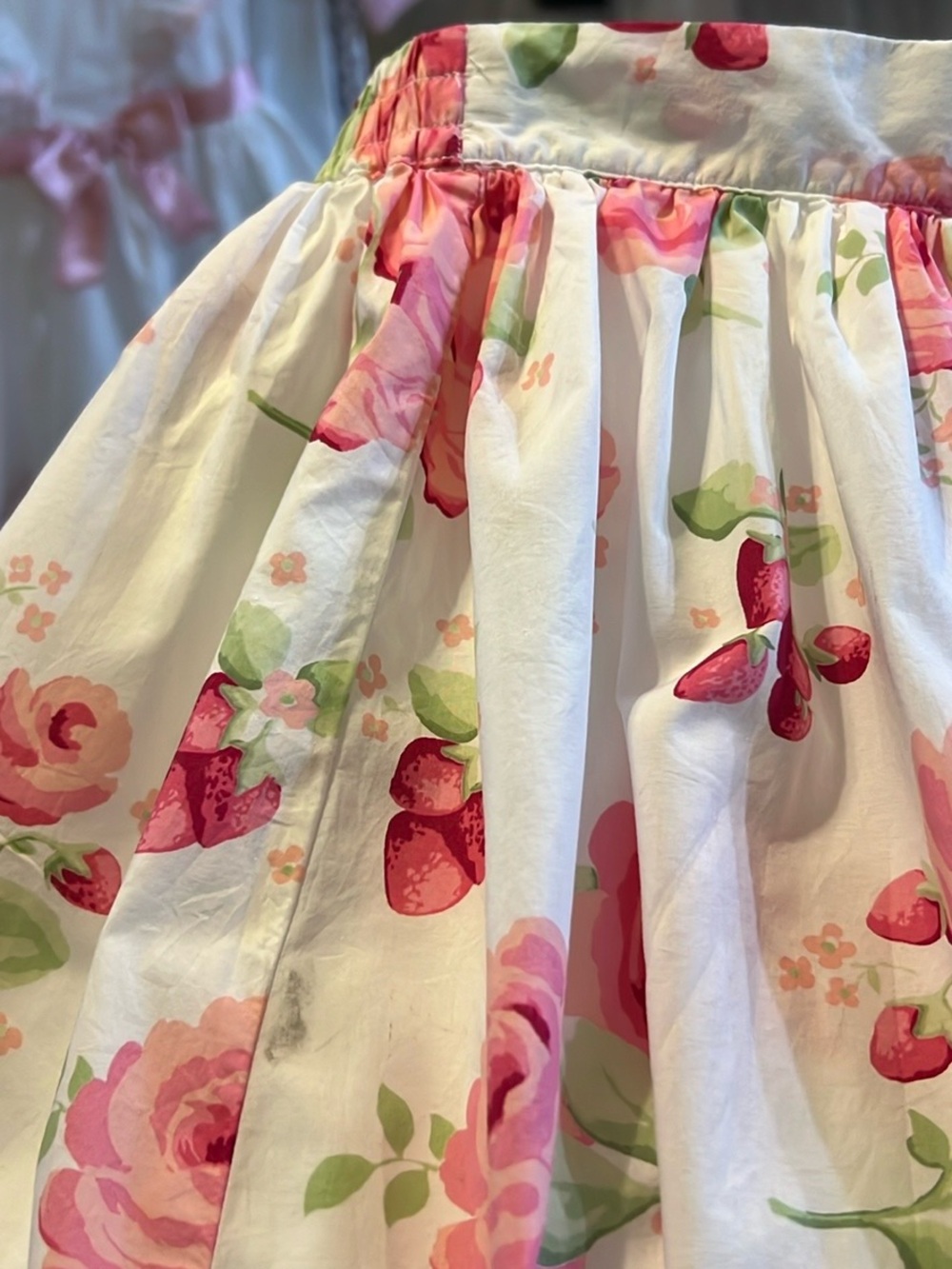 Vintage Janie and Jack strawberry fields skirt size 10 - Picture 8 of 8
